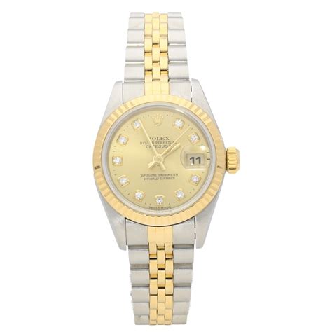 rolex ladies datejust watch 79173|Rolex 79173 diamond dial.